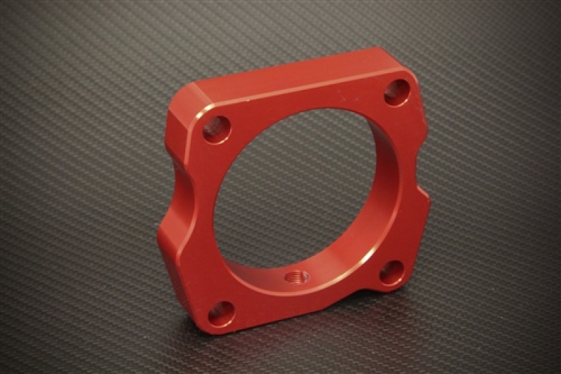 Acura TL Throttle Body Spacer - Torque Solution - TQS - Red - `04-`07 Acura TL Throttle Body Spacer - Torque Solution - TQS - Red - `04-`07